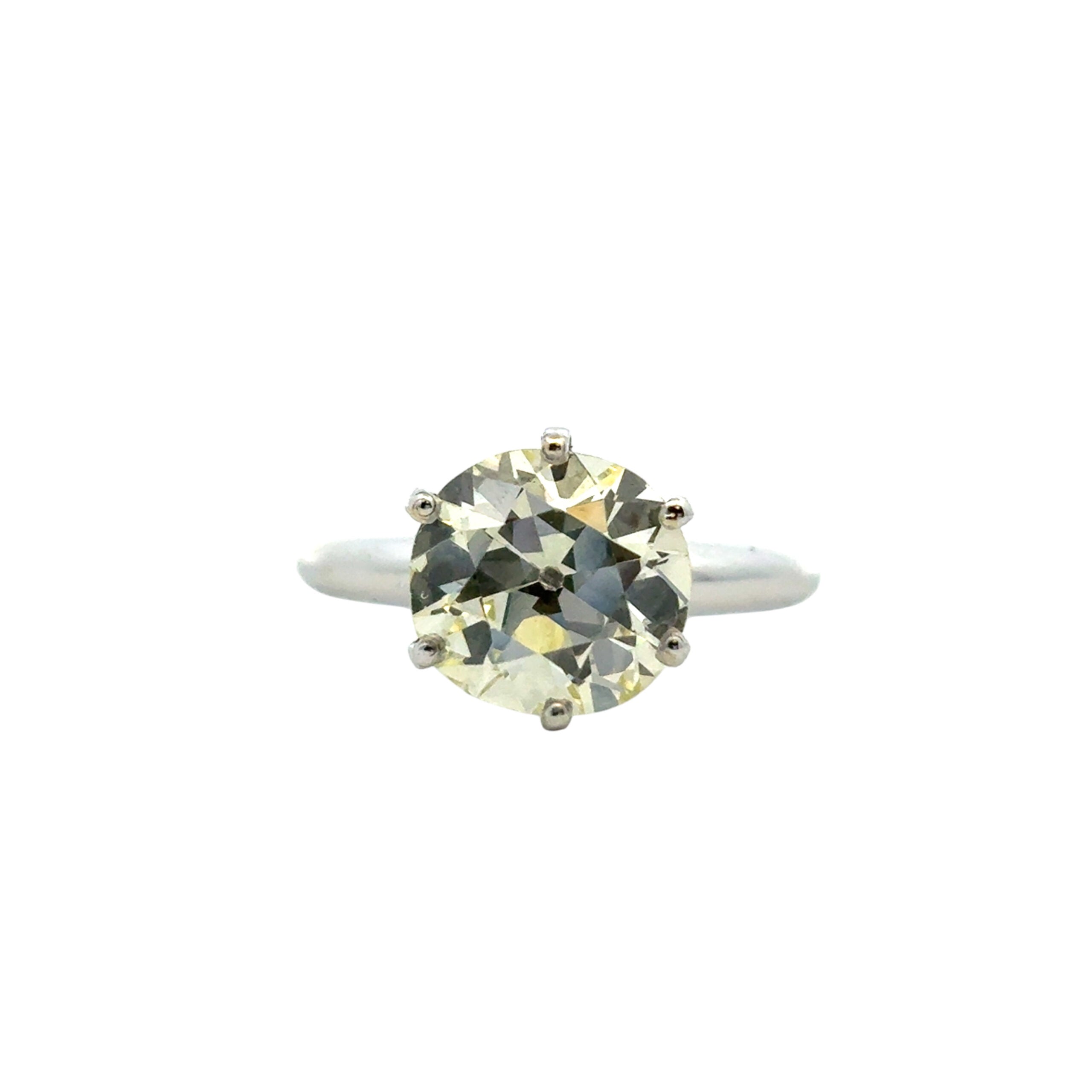 14k White Gold 2.9ct Diamond Engagement Ring