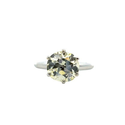 14k White Gold 2.9ct Diamond Engagement Ring