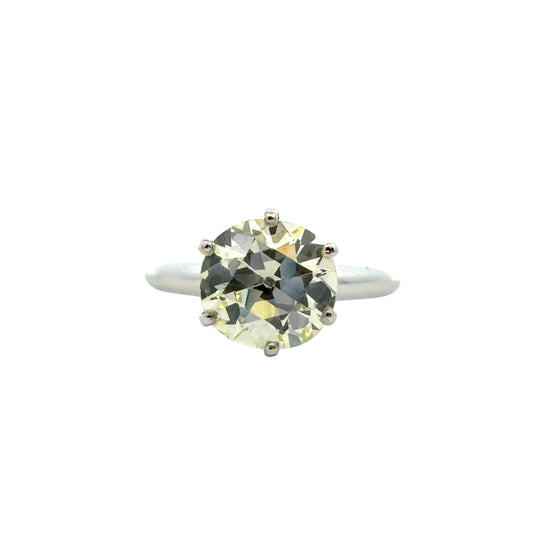 14k White Gold 2.9ct Diamond Engagement Ring