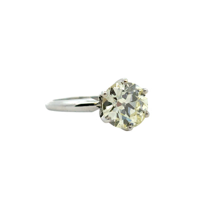 14k White Gold 2.9ct Diamond Engagement Ring