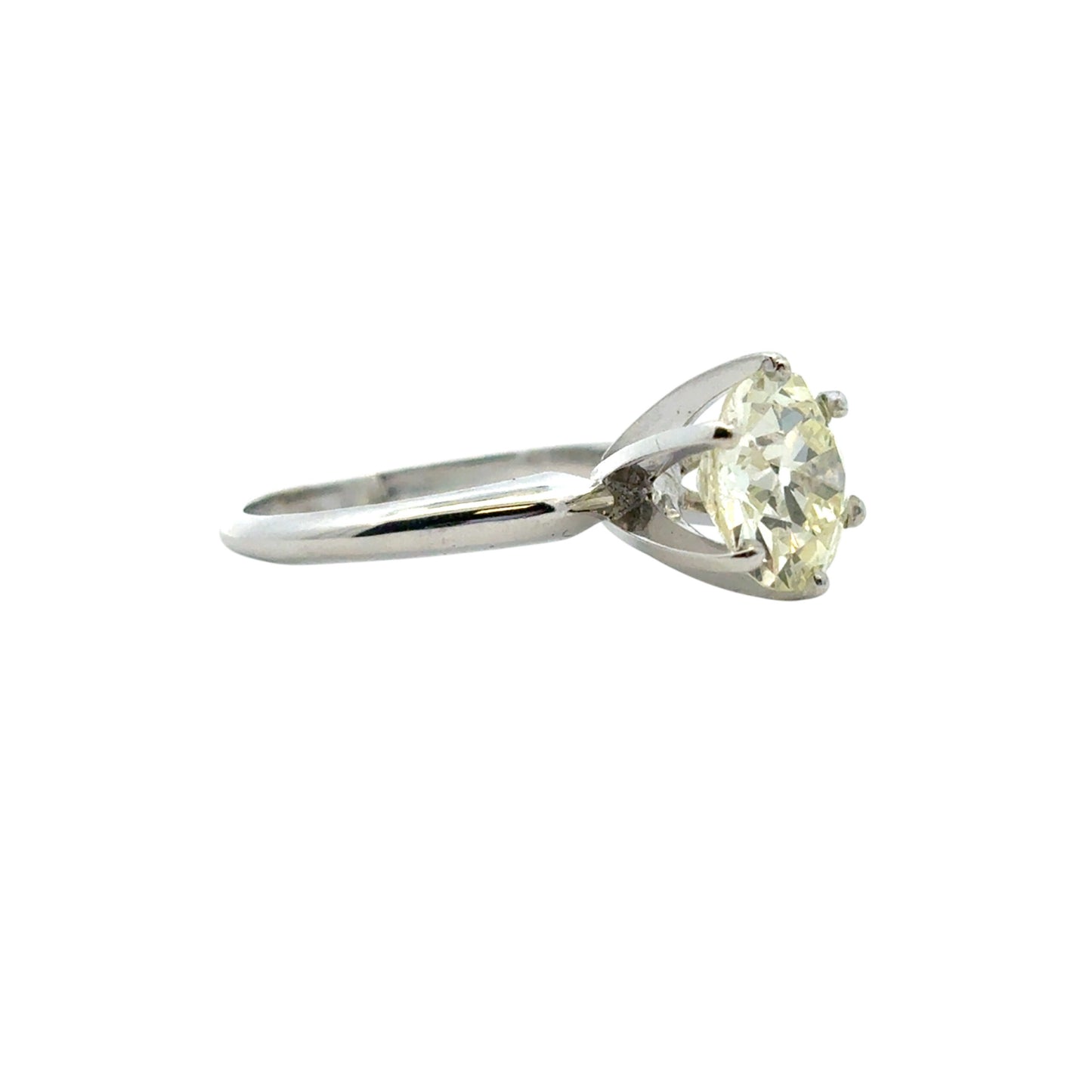 14k White Gold 2.9ct Diamond Engagement Ring