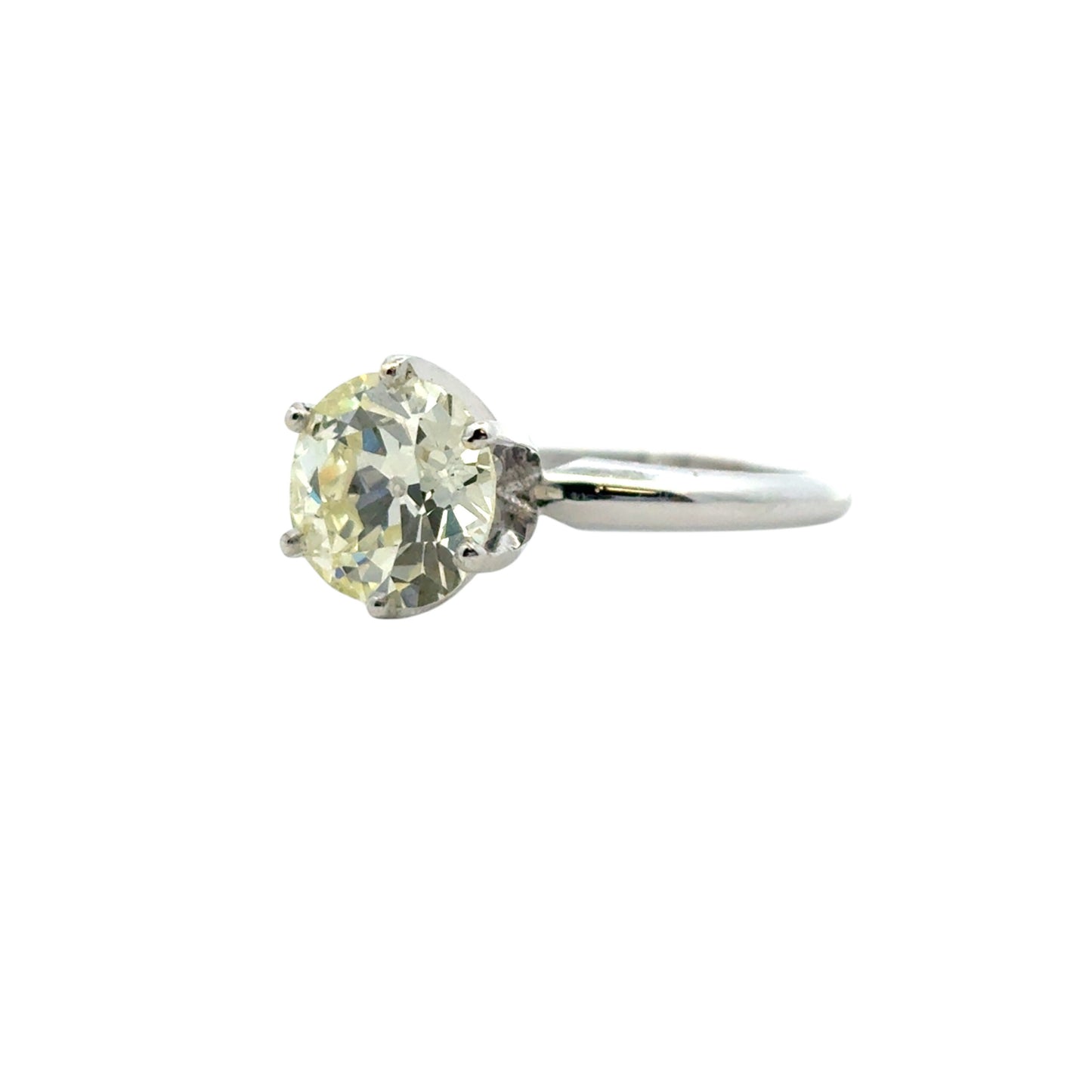 14k White Gold 2.9ct Diamond Engagement Ring