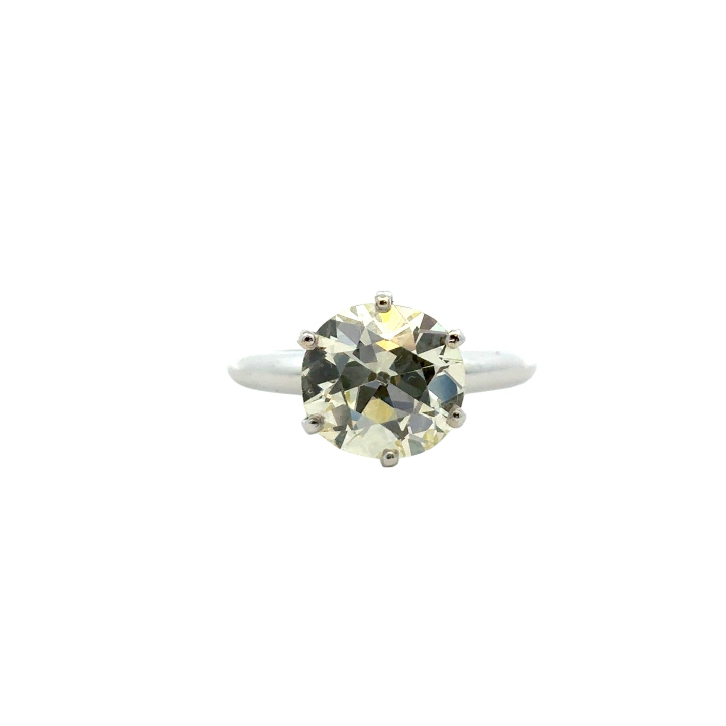 14k White Gold 2.9ct Diamond Engagement Ring