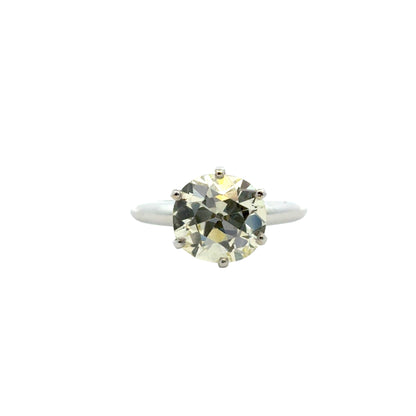 14k White Gold 2.9ct Diamond Engagement Ring