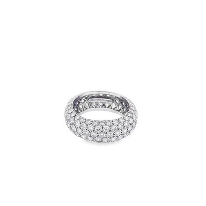 Tiffany&co Platinum 3.30ctw 'Soleste' Diamond Band Ring