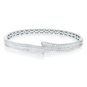 Round Diamond Bangle — view 2