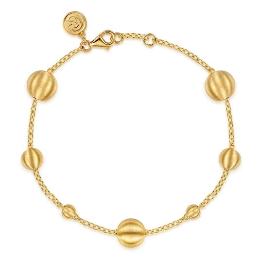 Chain Bracelet Station 14K Yellow Gold Bujukan — Gabriel & Co. TB5133Y4JJJ