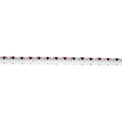 4-Carat White Diamond Tennis Bracelet — view 3
