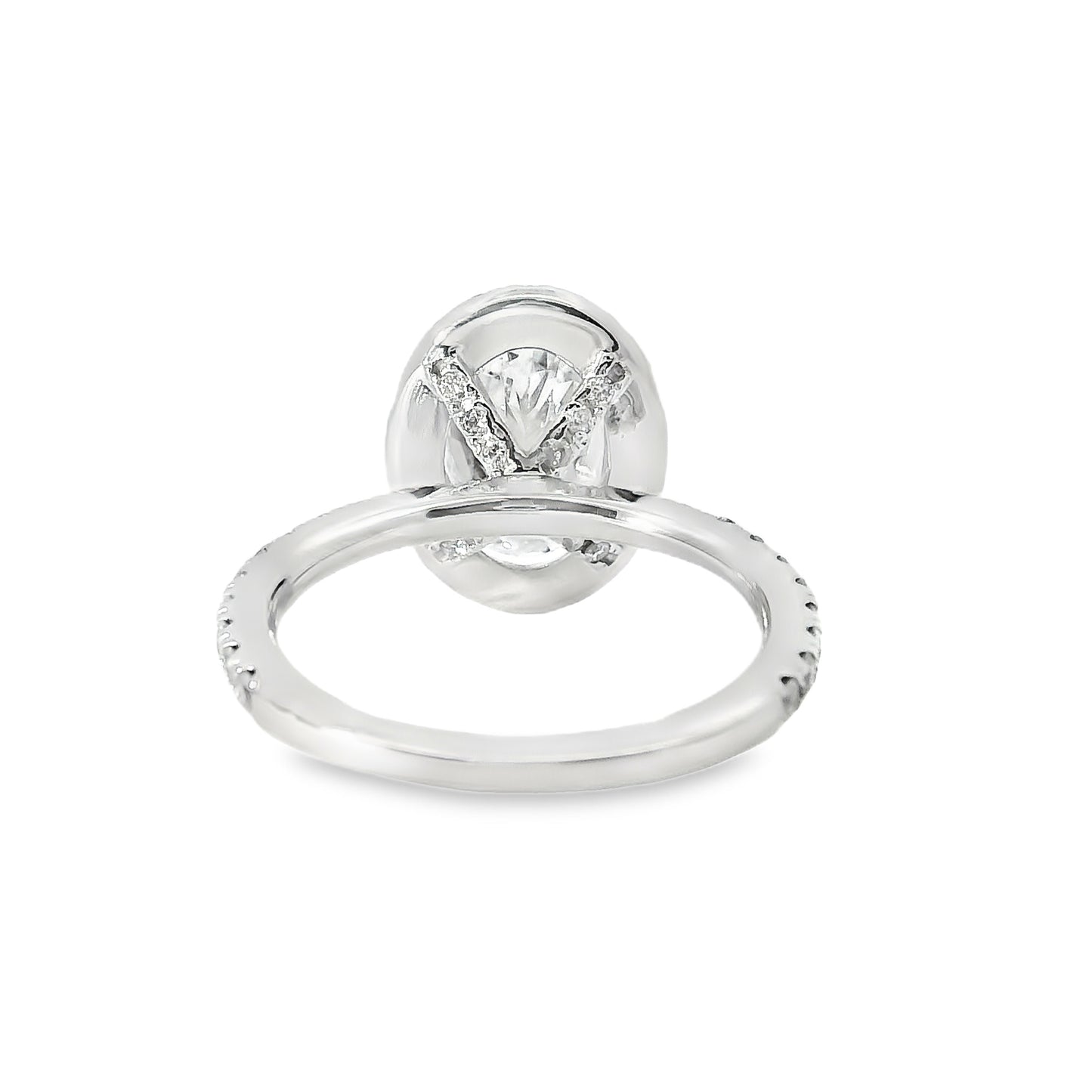 14k White Gold 1.50ct GIA Certified Round Brilliant Diamond Engagement Ring