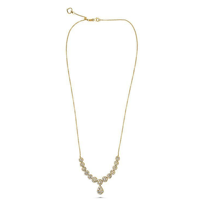 Diamond Teardrop Necklace — view 1