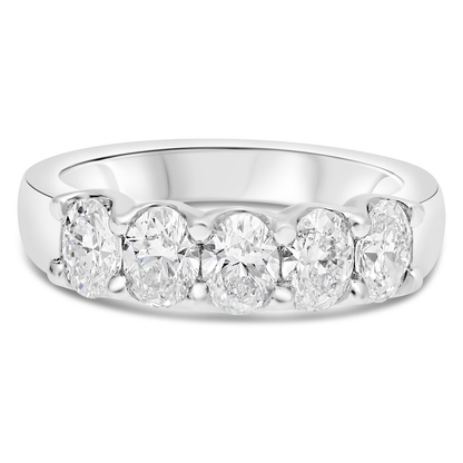 Oval Diamond Ring — view 1