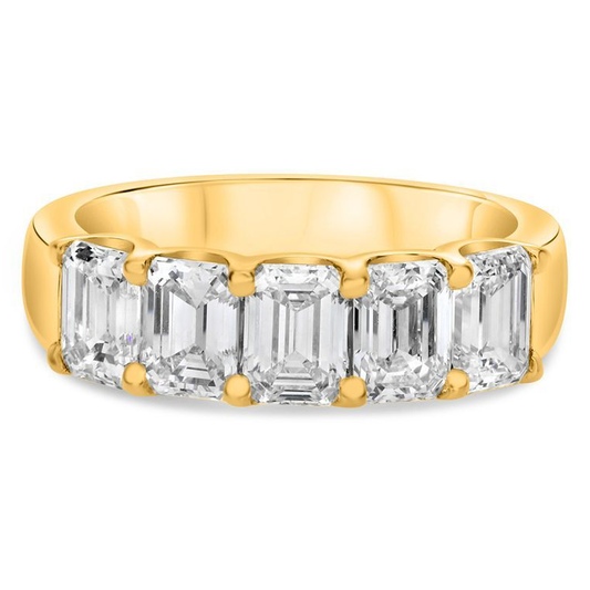 Emerald Cut Diamond Ring — view 1
