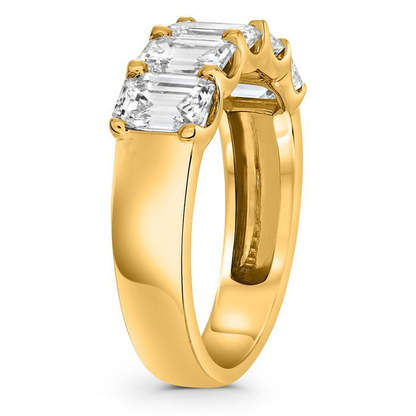 Emerald Cut Diamond Ring — view 3