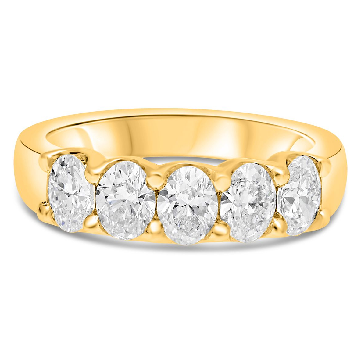 Oval Diamond Ring — view 1