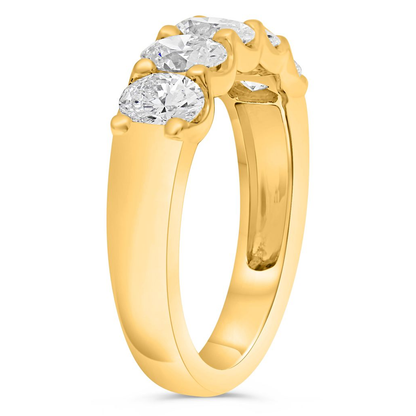 Oval Diamond Ring — view 3