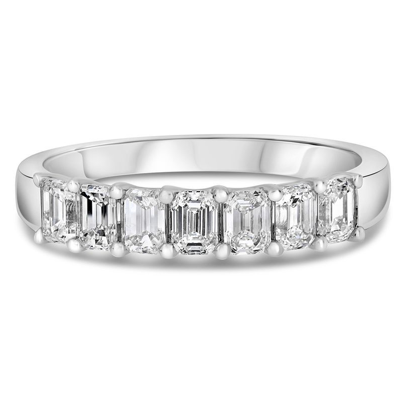 Emerald Cut Diamond Ring — view 1