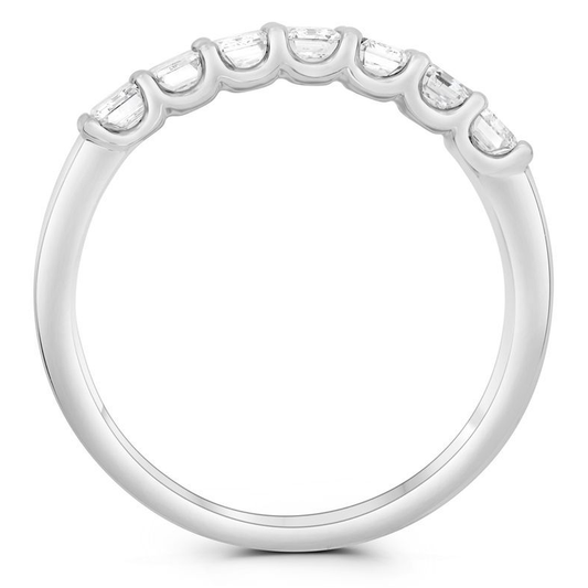 Emerald Cut Diamond Ring — view 2