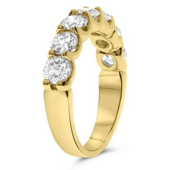Round Diamond Ring — view 3