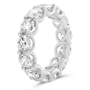 Round Diamond Ring — view 3