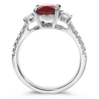 Oval Ruby Ring — view 2