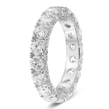 3+ Carat Diamond Eternity Band — view 2