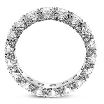 3+ Carat Diamond Eternity Band — view 3