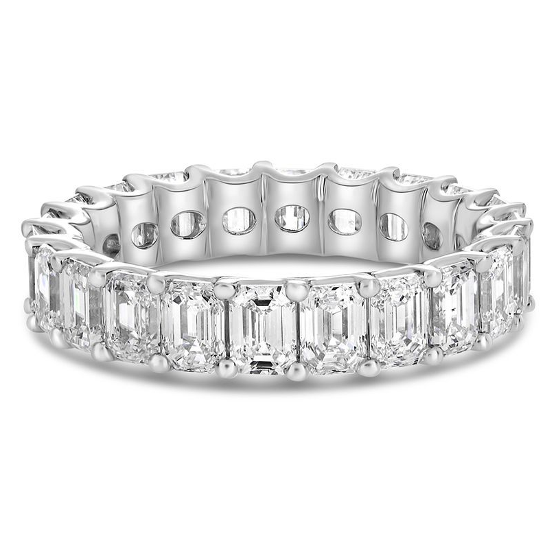Emerald Cut Diamond Ring — view 1