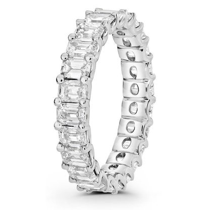 Emerald Cut Diamond Ring — view 3