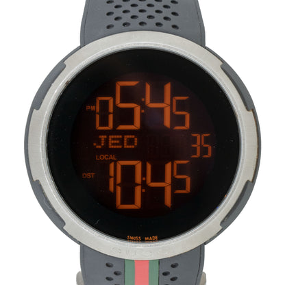 Gucci Sport Stainless Steel 49mm Digital Mens Watch
