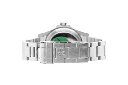 Vintage Rolex Submariner 5513 Stainless Steel Black Dial Watch