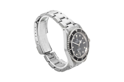 Vintage Rolex Submariner 5513 Stainless Steel Black Dial Watch