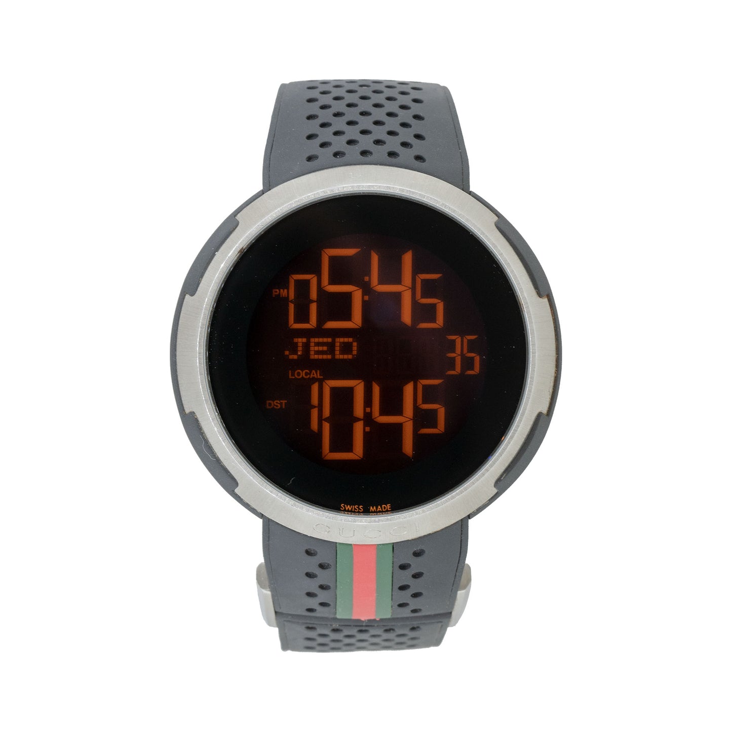 Gucci Sport Stainless Steel 49mm Digital Mens Watch