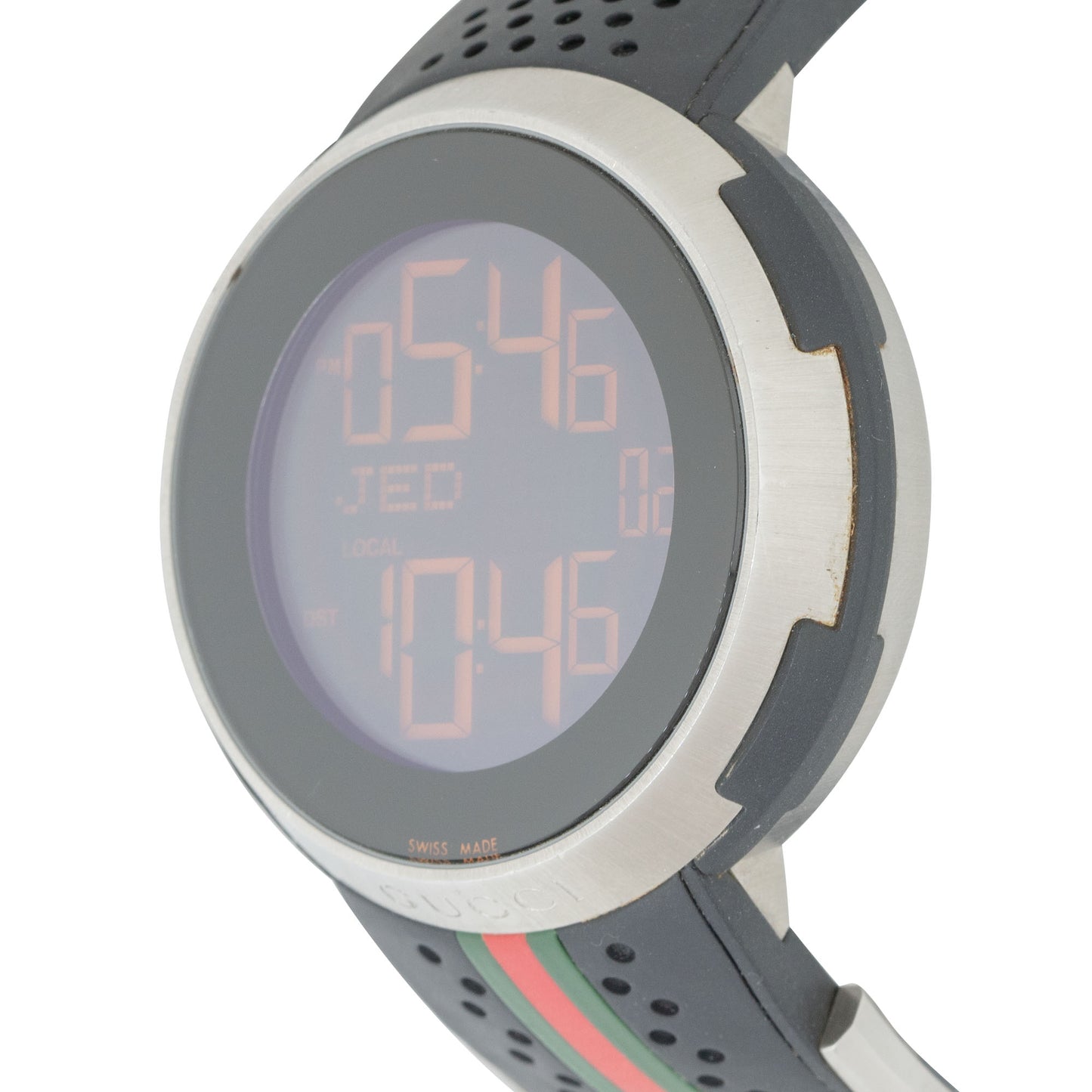 Gucci Sport Stainless Steel 49mm Digital Mens Watch