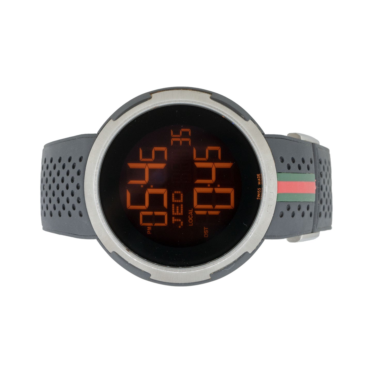 Gucci Sport Stainless Steel 49mm Digital Mens Watch