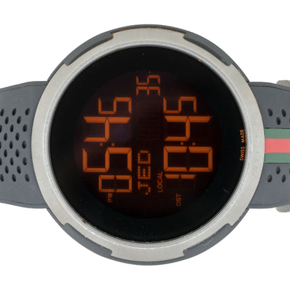 Gucci Sport Stainless Steel 49mm Digital Mens Watch