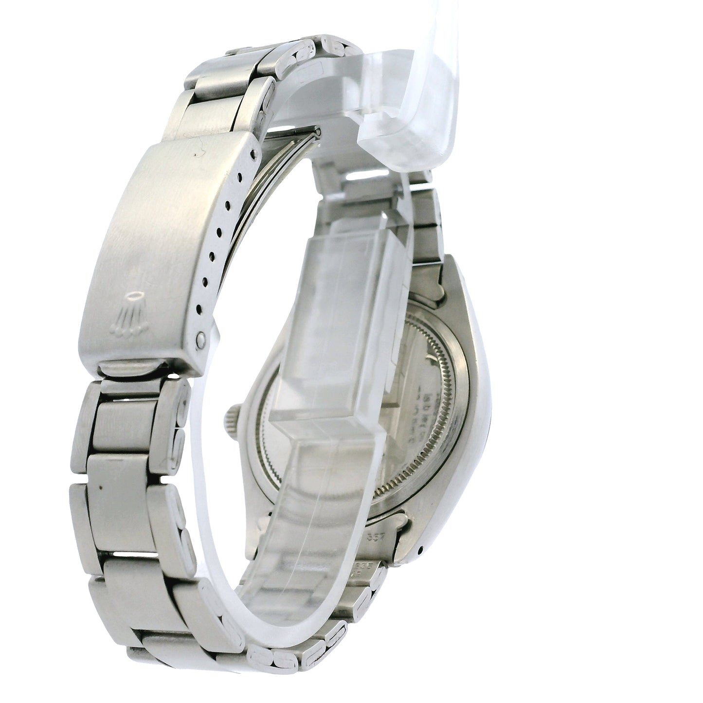 Rolex 6694 Oysterdate Stainless Steel Yellow Dial Watch