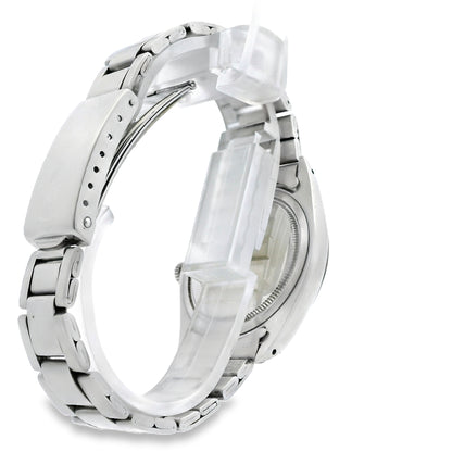 Rolex 6694 Oysterdate Stainless Steel Yellow Dial Watch