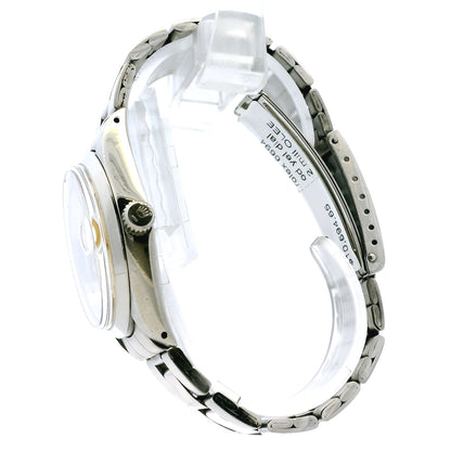 Rolex 6694 Oysterdate Stainless Steel Yellow Dial Watch