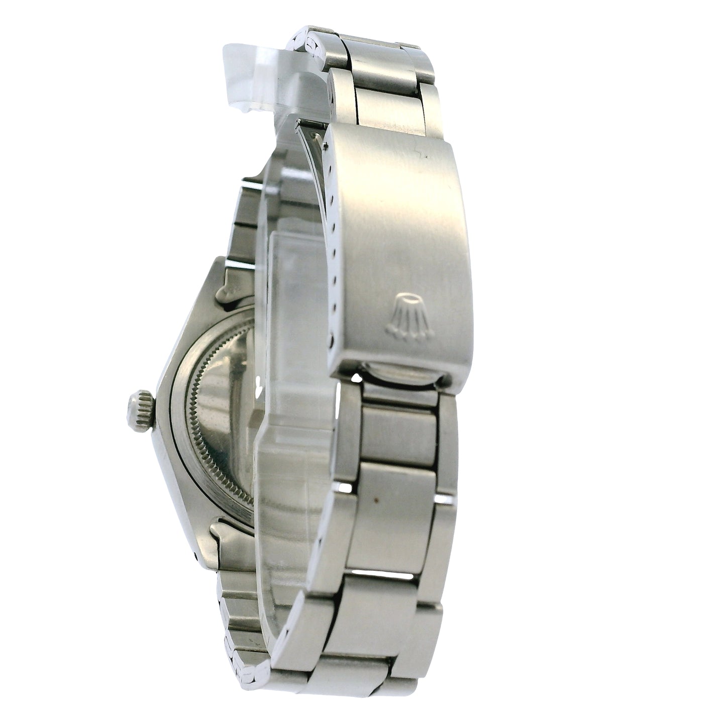 Rolex 6694 Oysterdate Stainless Steel Yellow Dial Watch