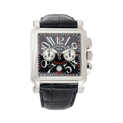 Franck Muller 10000 K CC Conquistador Cortez King Black Dial Watch