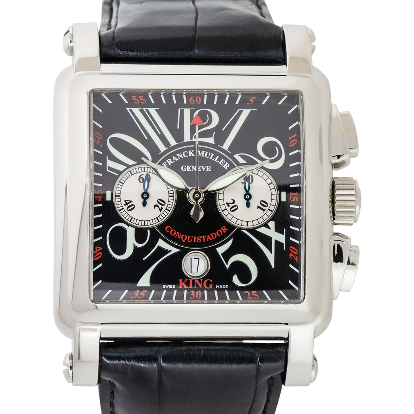 Franck Muller 10000 K CC Conquistador Cortez King Black Dial Watch