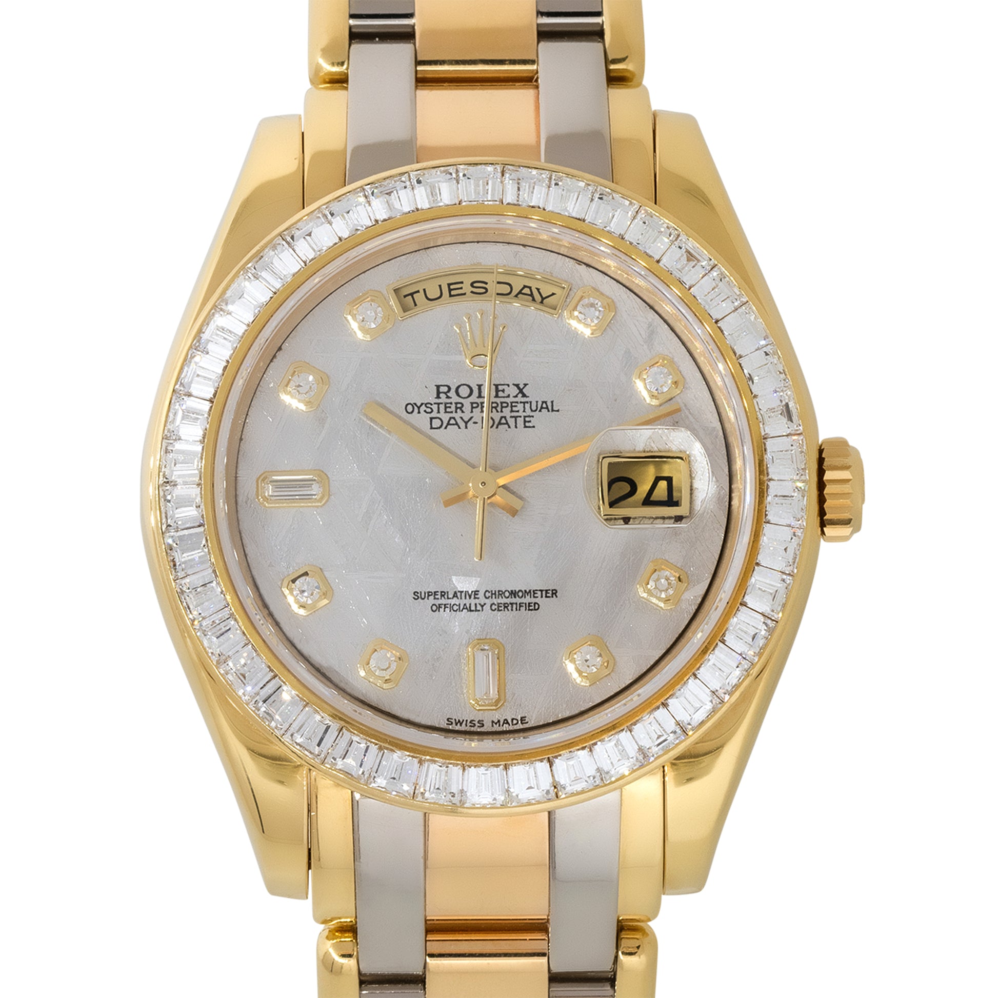 ROLEX 116681 YACHT MASTER II 18K TWO TONE MENS WATCH