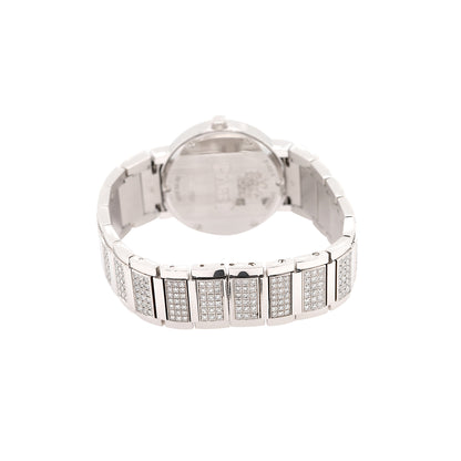 Piaget Polo 18k White Gold Diamond Pave Ladies Watch
