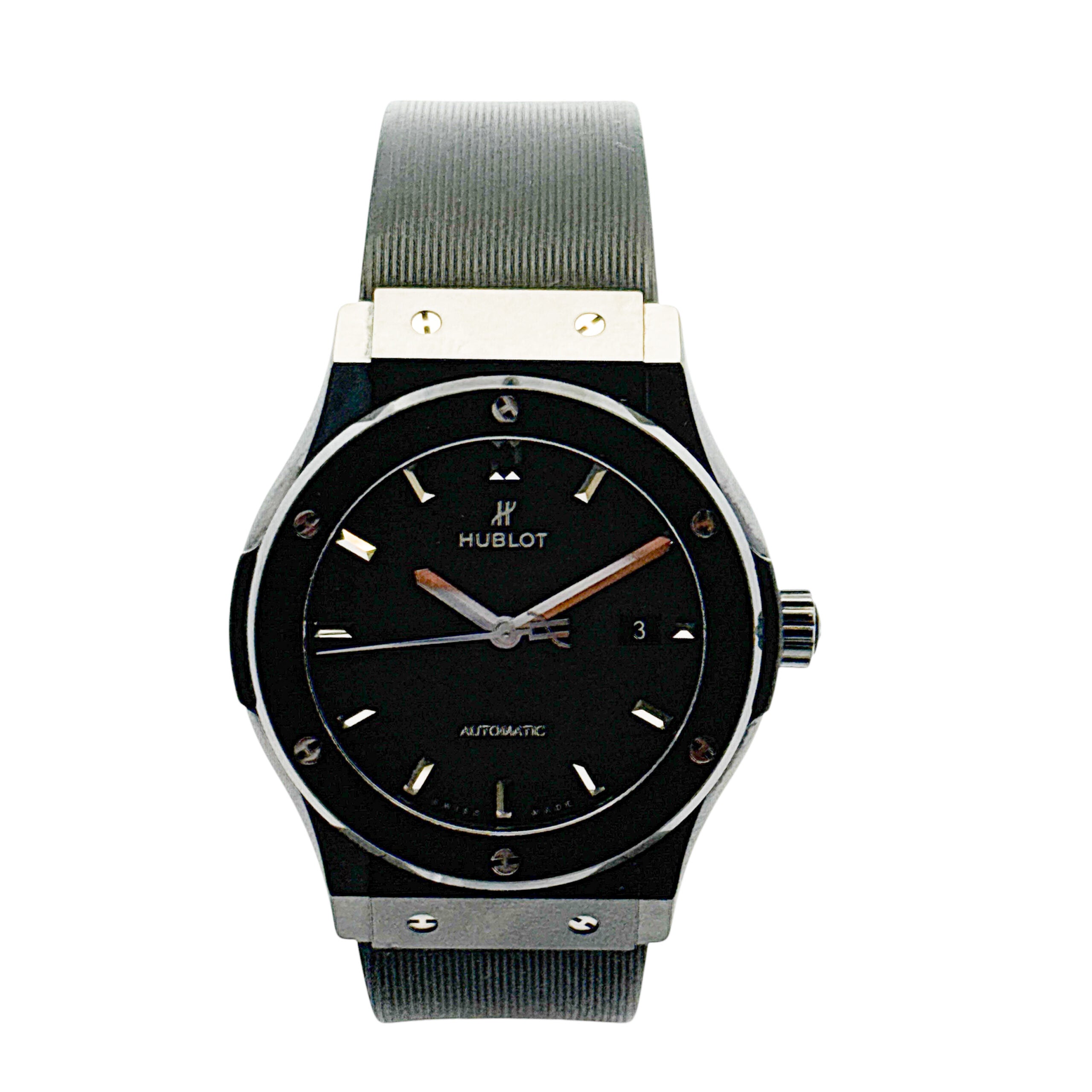 Hublot 565.CM.1771.RX Classic Fusion Black Magic 38mm Black Carbon Watch