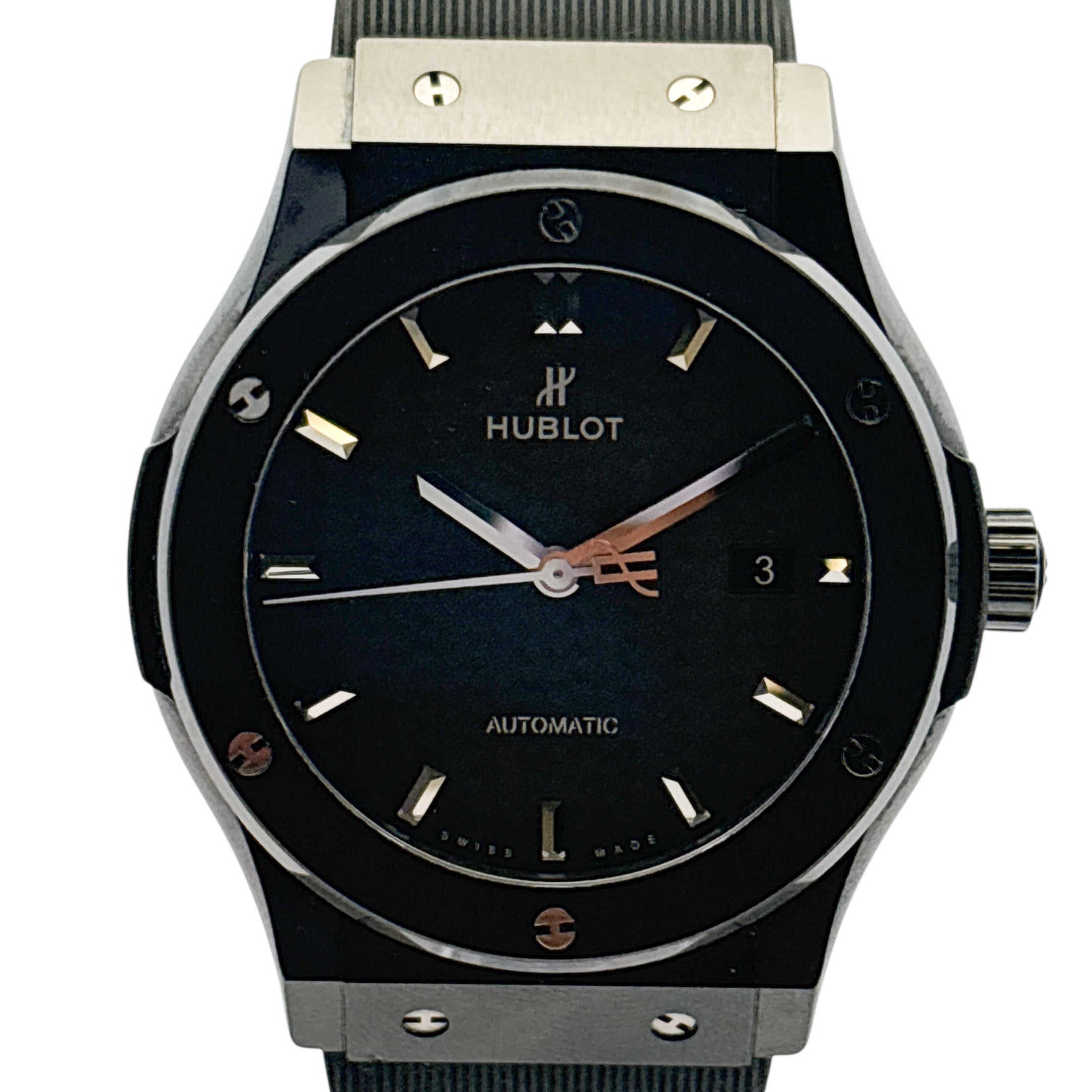 Hublot 565.CM.1771.RX Classic Fusion Black Magic 38mm Black Carbon Watch