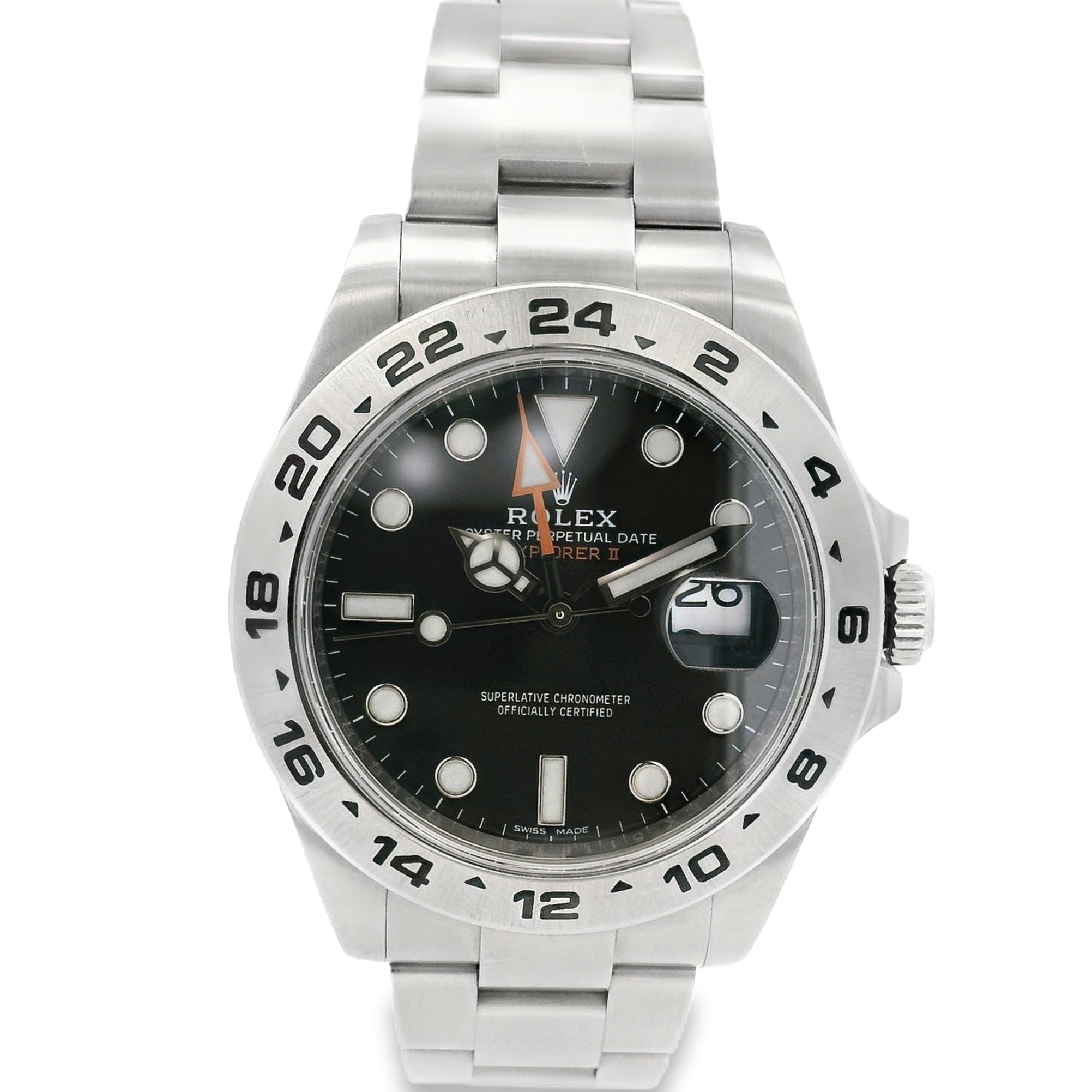 Rolex Explorer II 216570 Steel Black Dial Watch