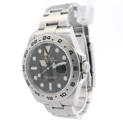 Rolex Explorer II 216570 Steel Black Dial Watch