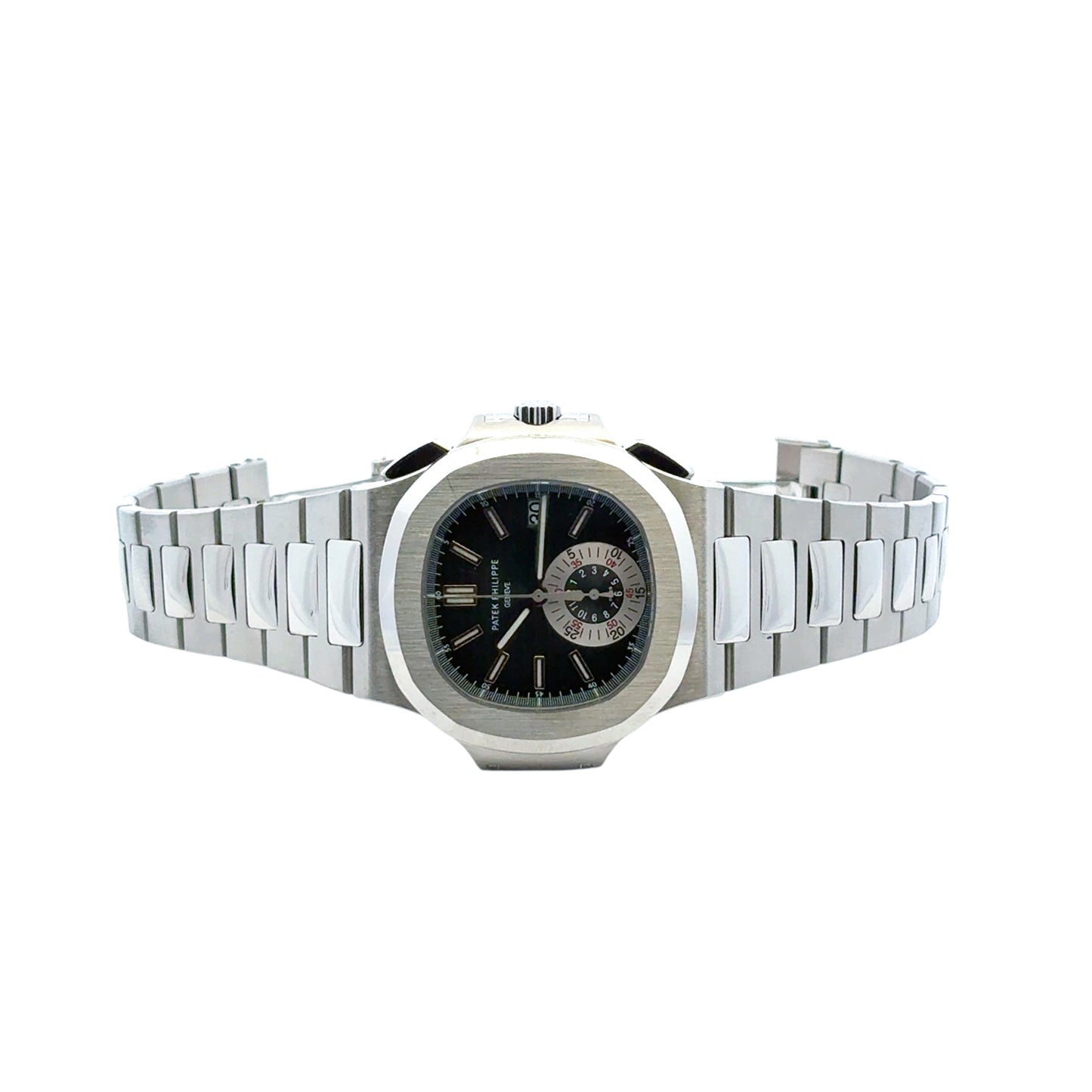 Patek Philippe 5980/1A 001 Nautilus Blue Dial Stainless Steel Watch