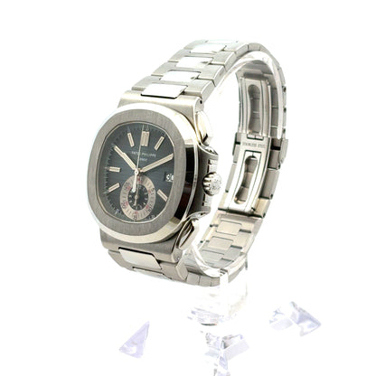 Patek Philippe 5980/1A 001 Nautilus Blue Dial Stainless Steel Watch