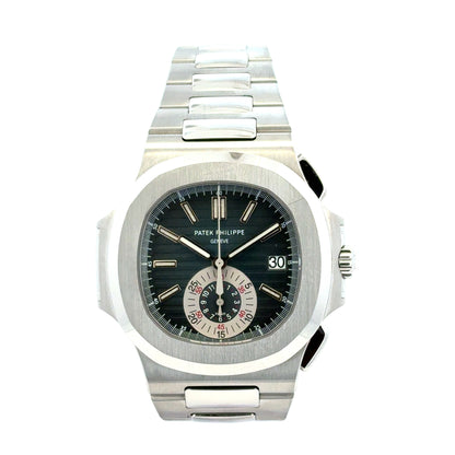Patek Philippe 5980/1A 001 Nautilus Blue Dial Stainless Steel Watch